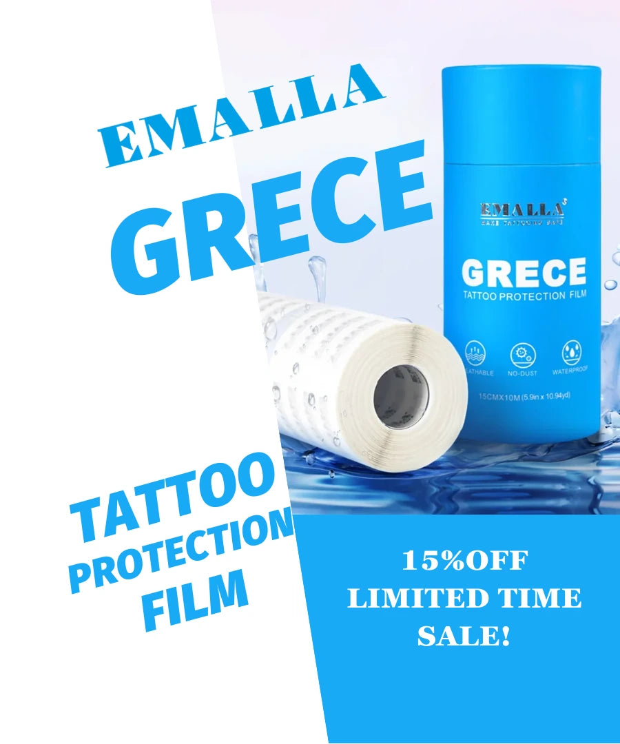Emalla second skin tattoo protection film