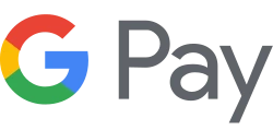 Google Pay logo with colorful 'G' and 'Pay' text