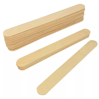 INKSAFE Wooden Spatulas 150mm pack of 100