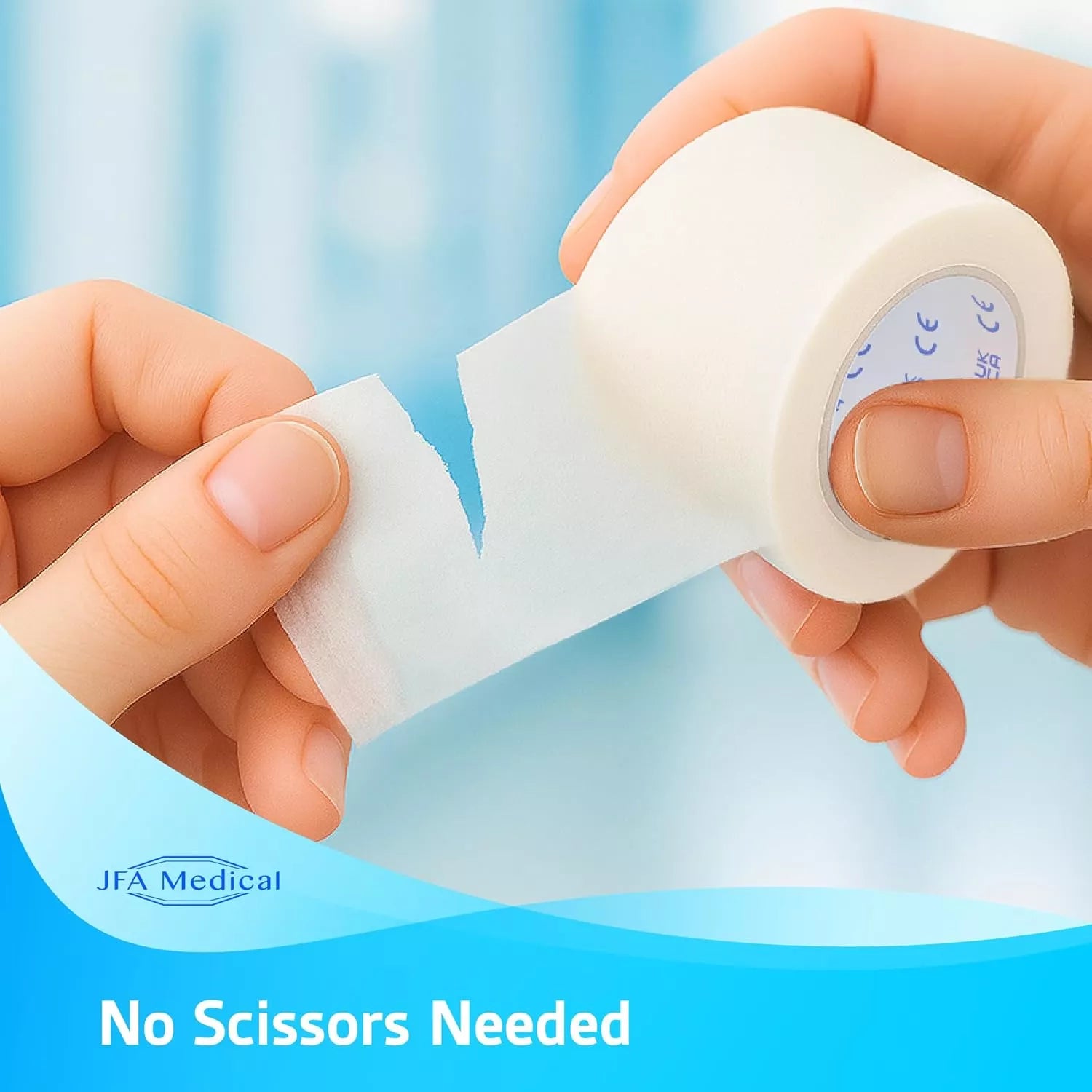 Tattoo surgical tape 2.5cm easy tear rolls