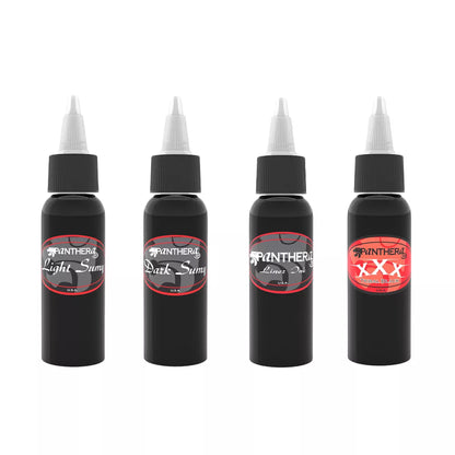 PANTHERA BLACK INK SET 4x30ML