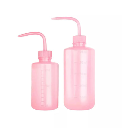 Pink Tattoo Squeeze Bottle 250ml/500ml | Plastic Rinse Bottle for Tattoo Artist - Tattoo Boutique