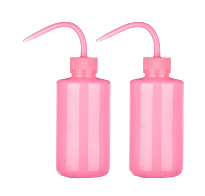 Pink Tattoo Squeeze Bottle 250ml/500ml | Plastic Rinse Bottle for Tattoo Artist - Tattoo Boutique