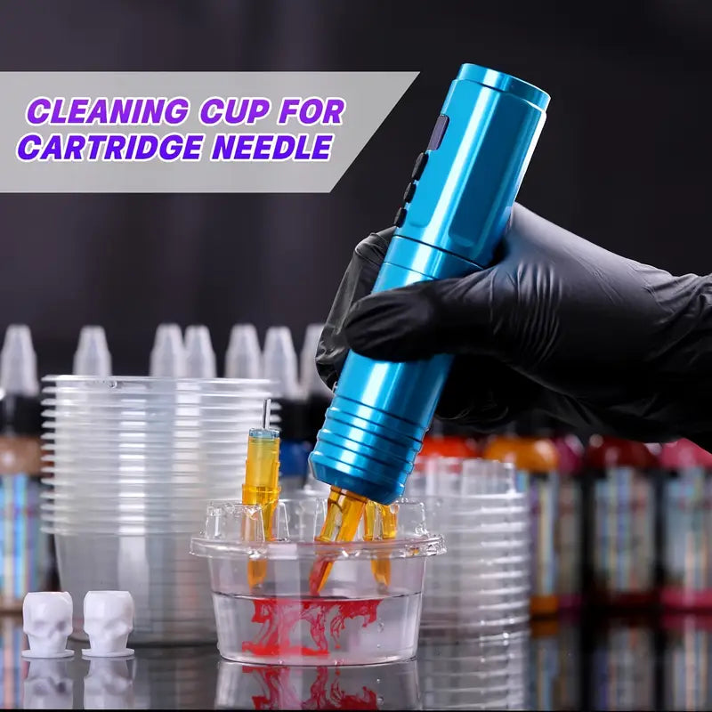Tattoo Cartridge Cup Holder | Plastic Tattoo Cartridge Tray for Inks & Needles 20pcs - Tattoo Boutique