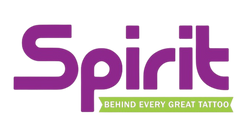 Spirit stencil paper logo