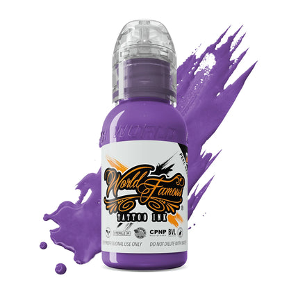World Famous purple tattoo ink amethyst shade for professional artists