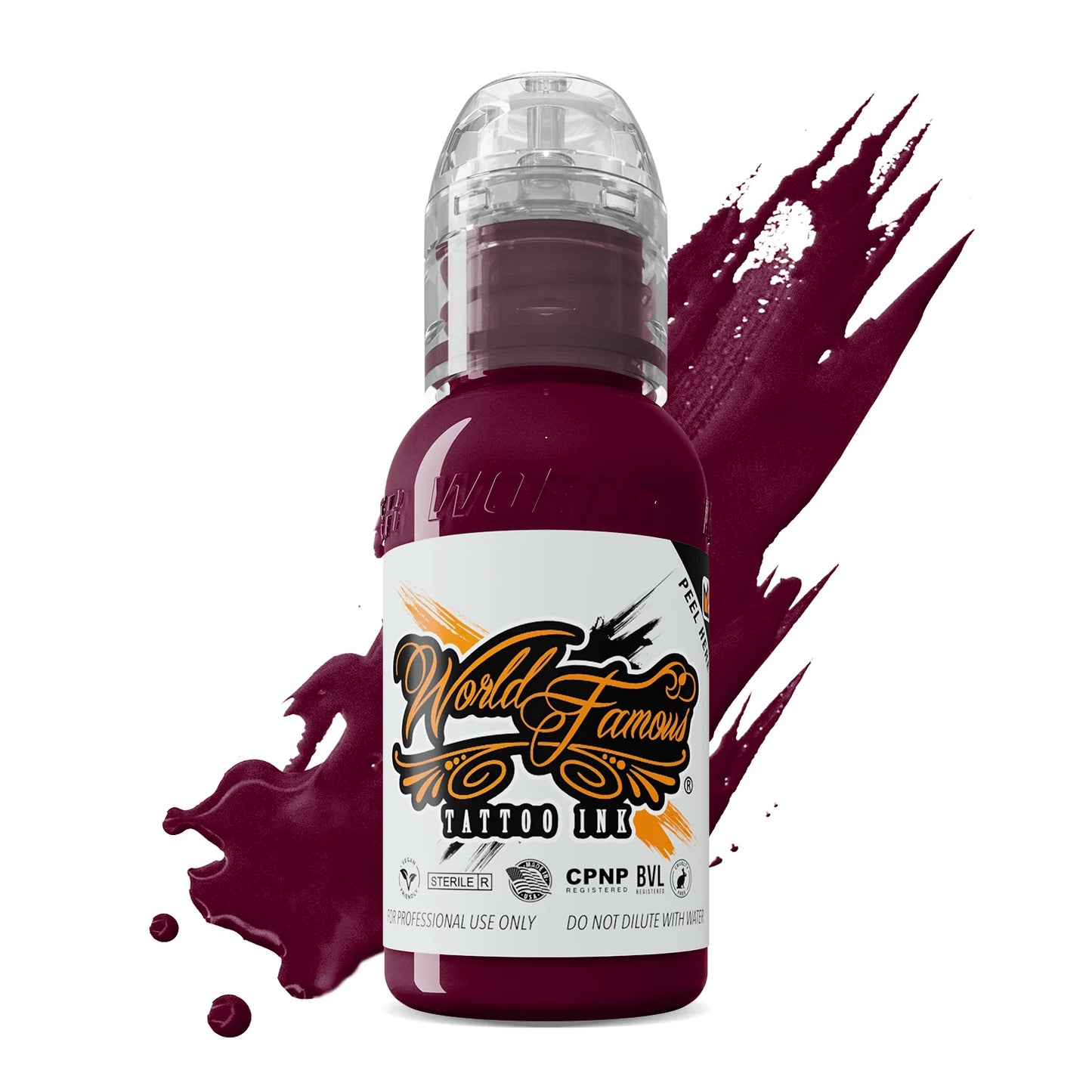 Professional magenta tattoo ink Deep Magenta by World Famous