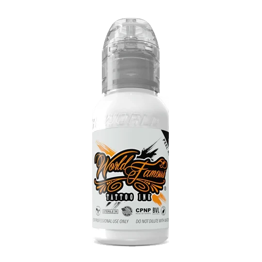 World Famous Tattoo Ink – White House 30ml (1oz) - Tattoo Boutique