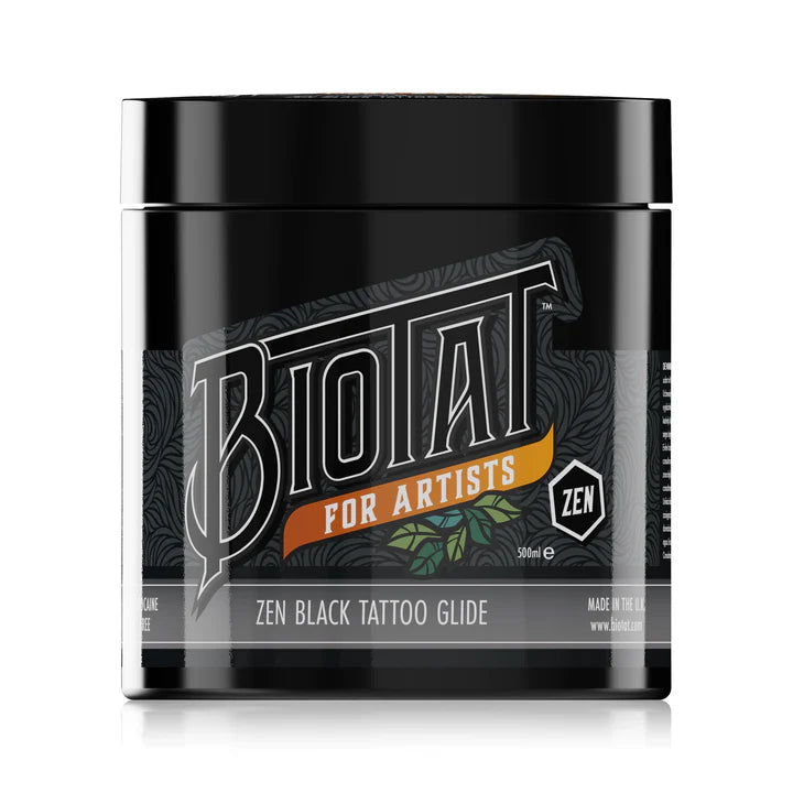 Biotat Zen Black Numbing Tattoo Glide – 500g - Tattoo Boutique