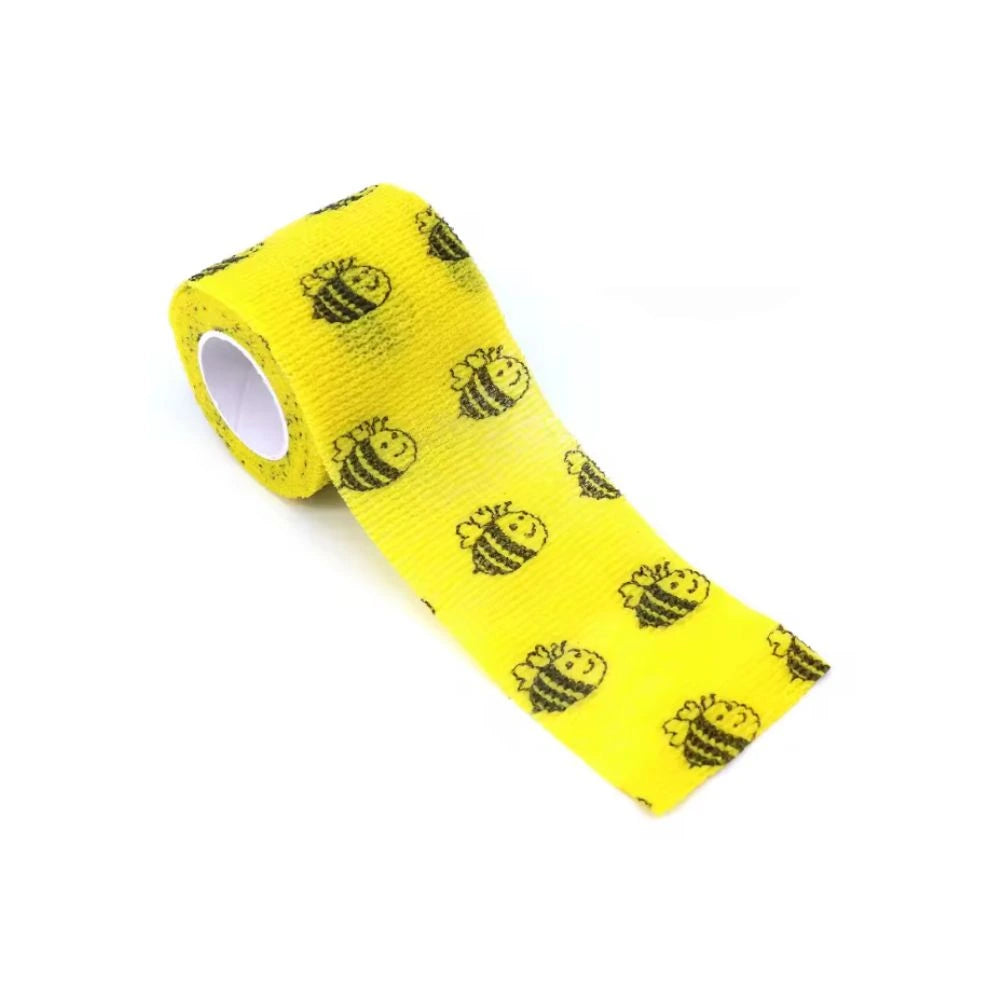 bee pattern tattoo grip wrap roll