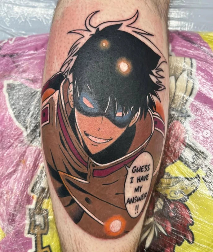 anime tattoo