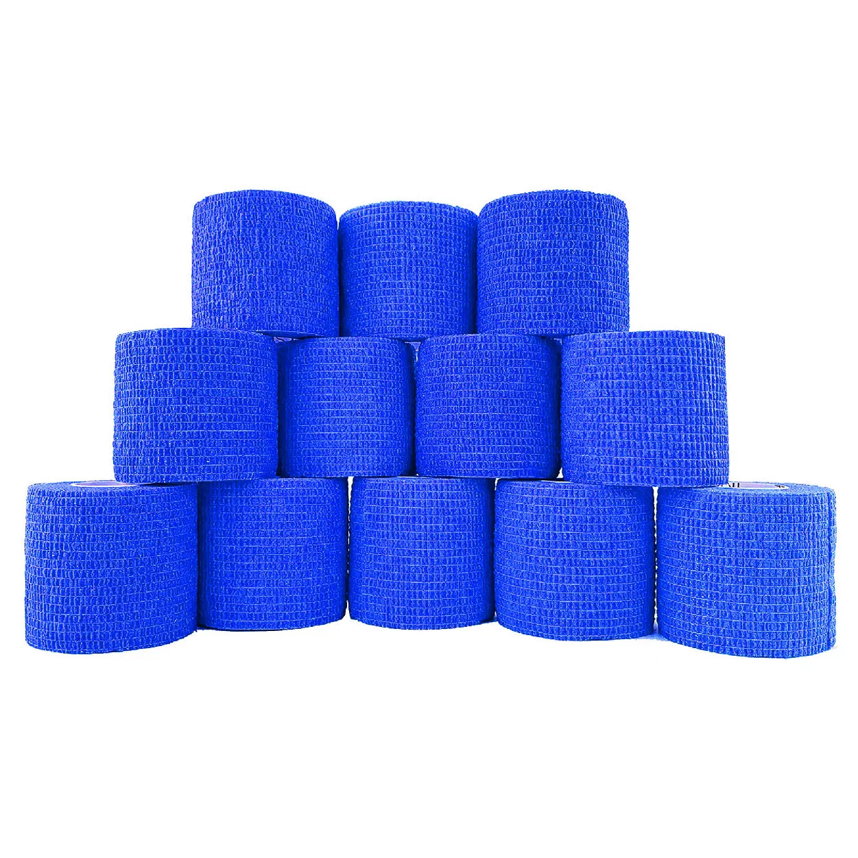 Inksafe blue cohesive grip wrap 5cm x 4.5m pack of 12