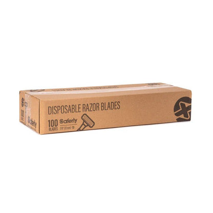 Saferly Double Blade Disposable Razors box of 100