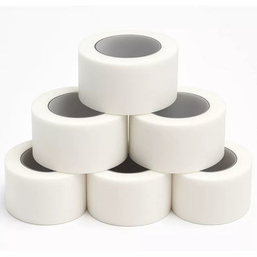 Microporous Tape Paper type stack of 6 in a white background
