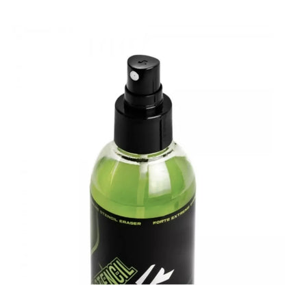 A bottle of Panthera professional tattoo stencil remover spray with a black pump dispenser, shown against a plain white background.