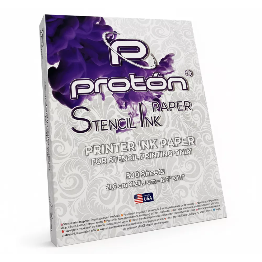 Proton Stencil Ink Paper 500 sheets for EcoTank printers