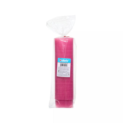Disposable pink rinse cups 150ml for tattoo use