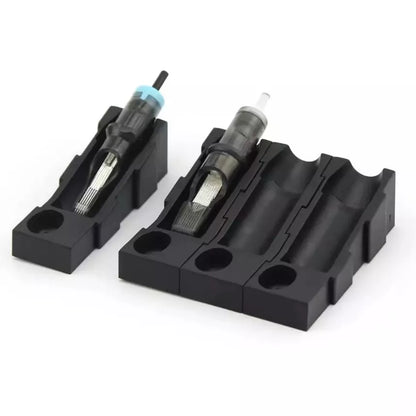 Professional tattoo cartridge holders for organised setups