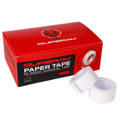 Superay PE tattoo medical tape 2.5cm x 9.1m box of 12