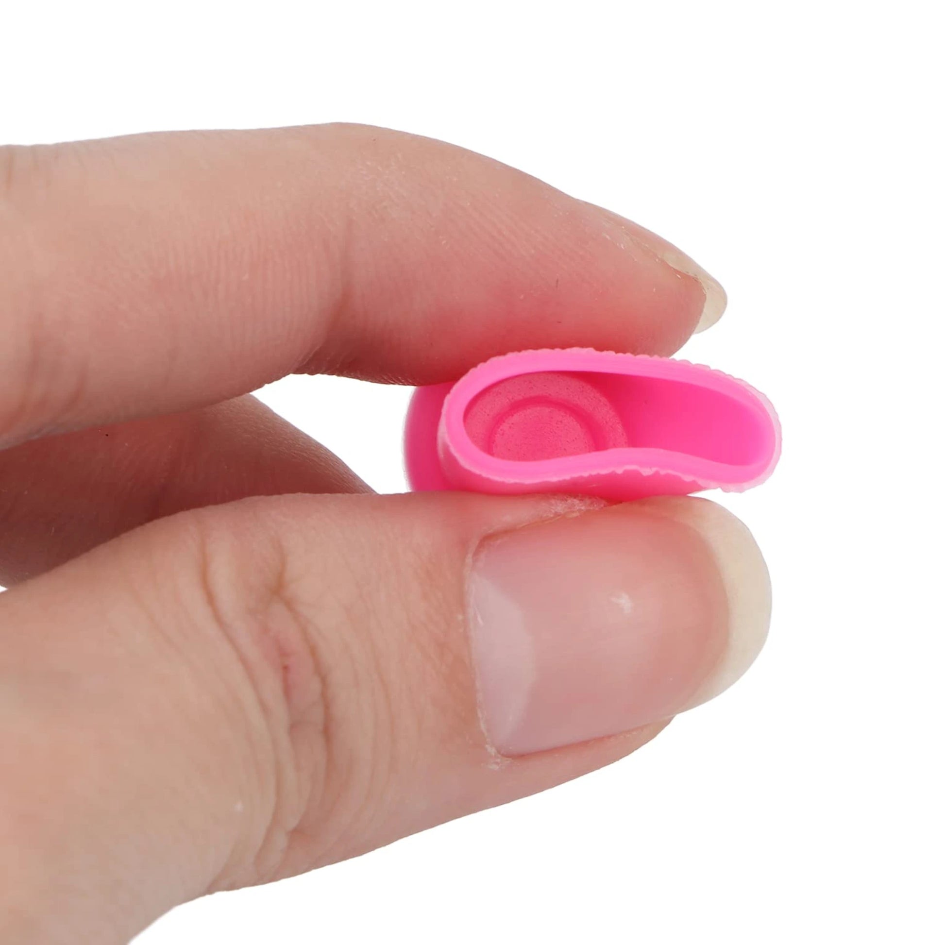 Pink Heart Silicone Ink cups - 100pcs - Tattoo Boutique