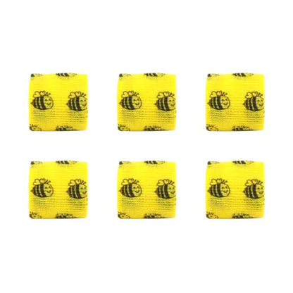bee print cohesive bandage tattoo wrap