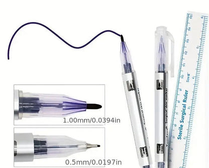 Skin marker pen for tattoos. Tattoo Pen for freehand designs