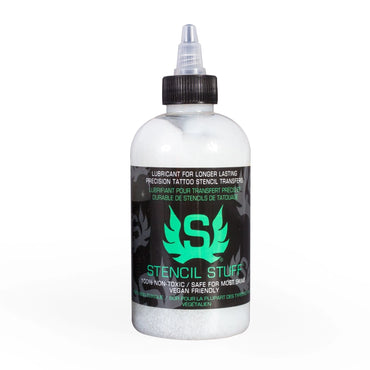 Bottle of Stencil Stuff 240ml on a white background