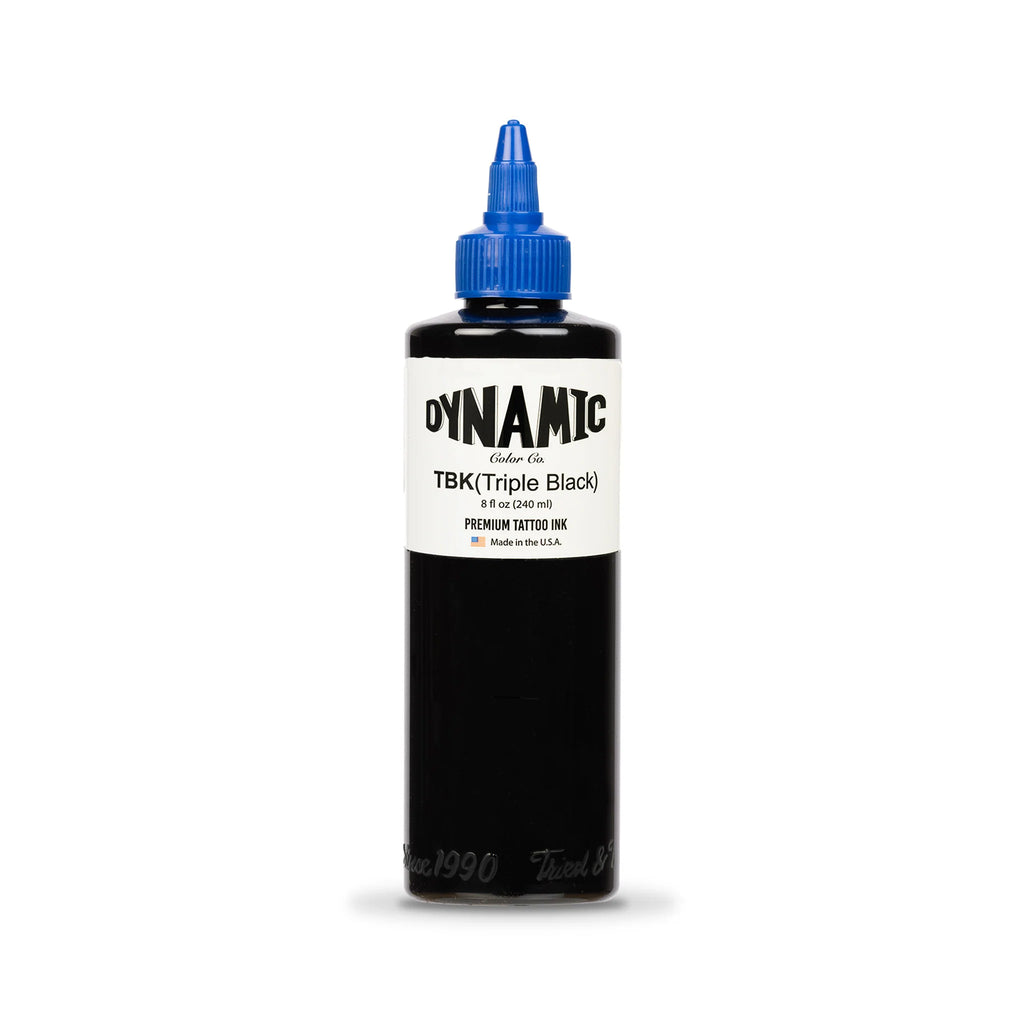 dynamic タトゥーインク　トリプルブラック 240ml 8oz 1本 Dynamic Triple Black Tattoo Ink 240ml (8oz) – Tattoo Boutique