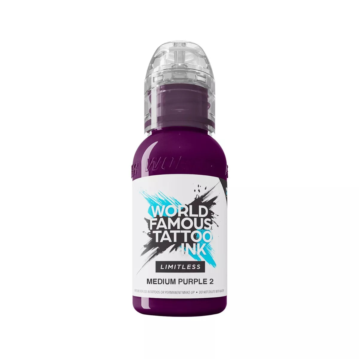 World Famous Limitless Tattoo Ink – Medium Purple 2 30ml (1oz)