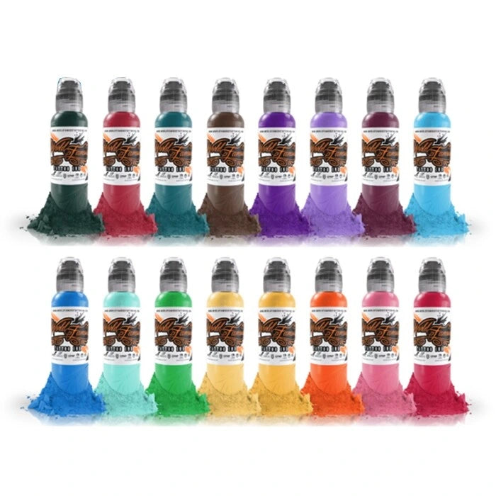 World Famous Hori Hui Taiwanese Ink Set – 16 × 30 ml bottles