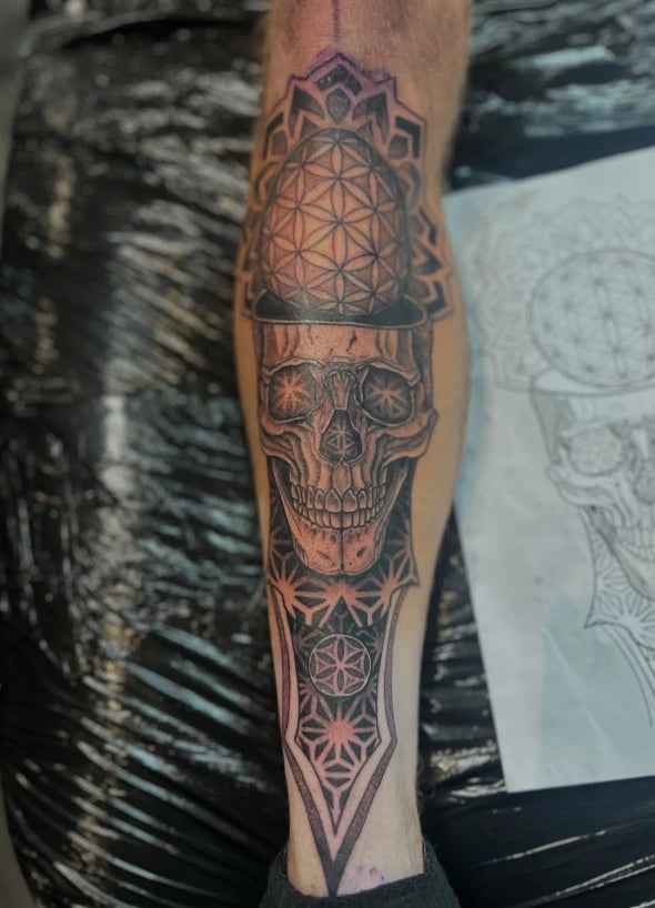 Black and Grey Tattoo
