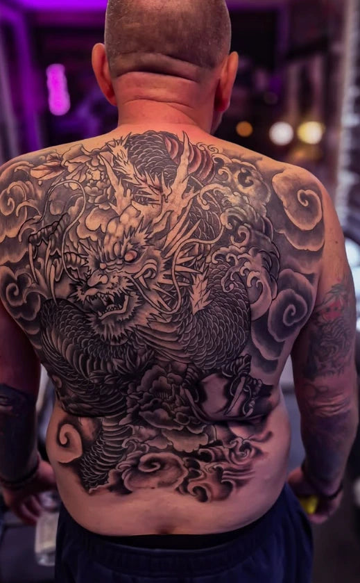 Dragon Japanese Traditional Tattoo